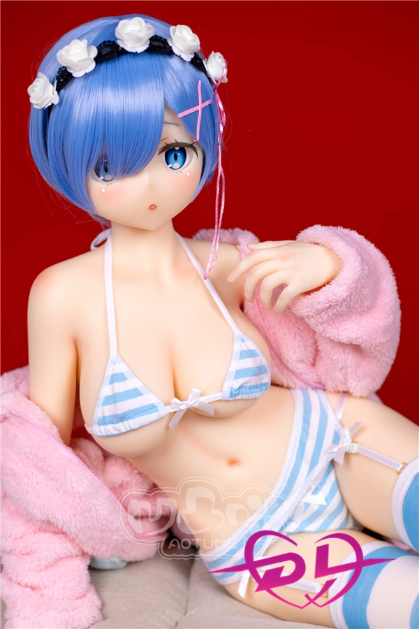 Aotume doll 145cm D cup 126号 レム 姉妹丼 柔らかい ストッキング ダッチワイフ 姉妹丼 男性向け コスプレ マンガ アニメ乙女 ドール 綺麗 セックスラブドール(※レムのブルーウィッグは5号ウィッグと同じタイプではございません）