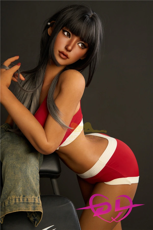Irontech doll 161cm F cup S14小麦色フルシリコン製ラブドール 女性インストラクター 柔らかく 魅力的 後背位 オナホドール 美尻 可愛い 男性向け   SM リアルドール 綺麗 ダッチワイフ エッチ 巨乳 搾精ペット 柔らかい