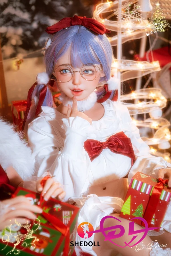 SHE doll 148cm D cup 夭夭2.0 フルシリコン製ラブドール 綺麗アダルトドール 人形 セックス マンコ ダッチワイフ ツインテール  可愛らしい クリスマス エッチ 等身 大 オナホ