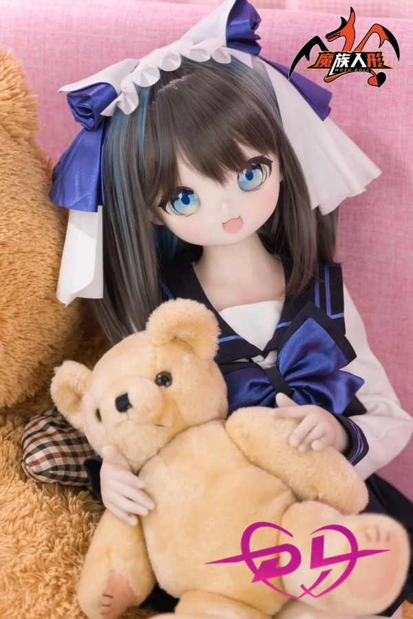 MOZU doll 85cm 大胸 猫猫 Neko PVCヘッド＋TPE製ボディ ラブドール 常服版 おとなしい 可愛い  人形 ダッチワイフ ヘアバンド 二次元 笑顔 猫みたい 素敵 乳首開発 柔らかい セックルドール