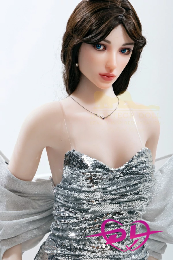 Irontech doll S47 Gia リアル皮膚メイク D cup シリコンヘッド+tpe身体 162cm 等身 大 ラブドール 高級 ダッチワイフ セックス 人形 アダルト リアル ドール r18