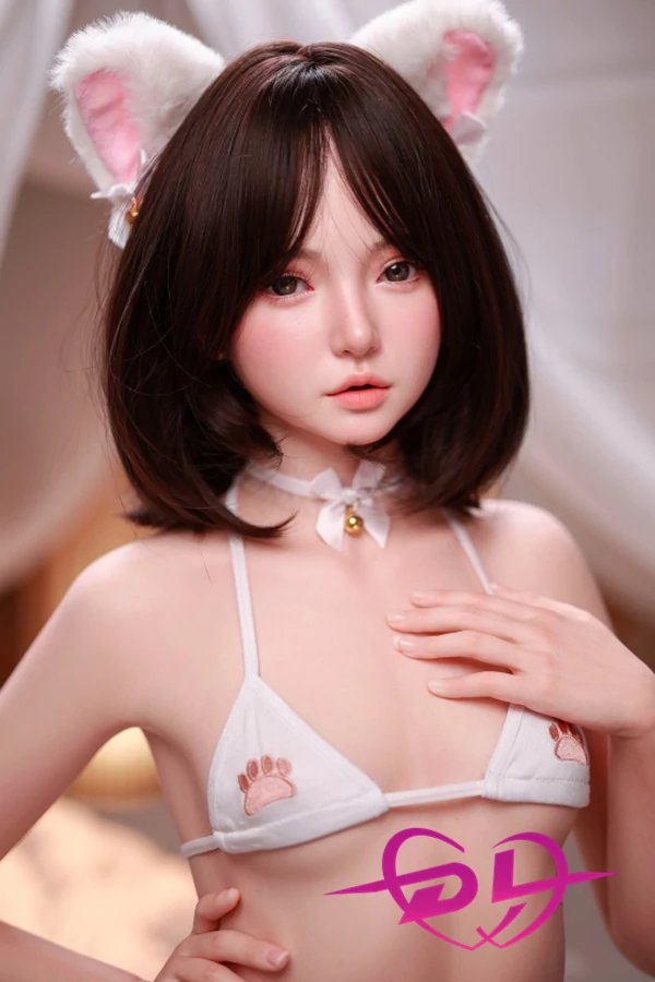 FUDOLL 146cm AA cup 曼一 ROS 口開閉+模擬口腔 オーラル セックス 等身 大  リアル フィギュア 中華 ラブドール 可愛い フル シリコン 人形 と エッチ