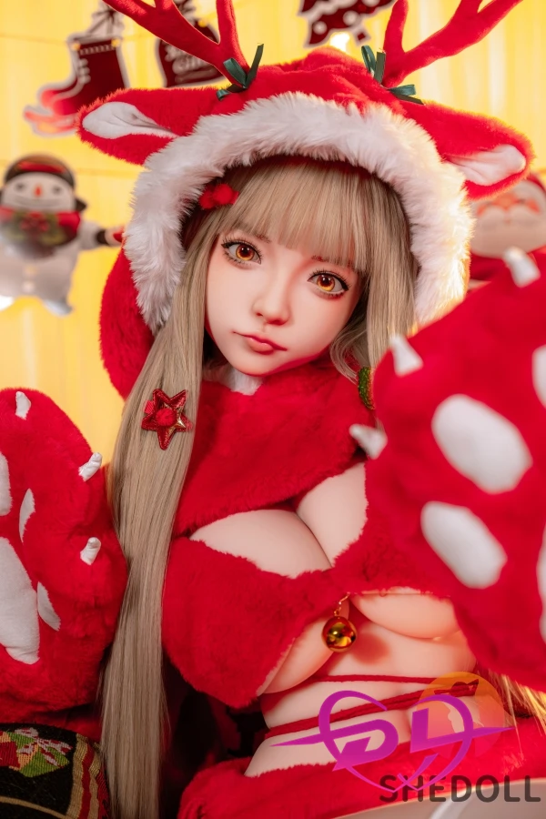 SHE doll 145cm G cup 洛伊2.0金髪 最高の体の比率 太もも 可愛らしい オナホドール クリスマスの奉仕 美尻 可愛い 男性向け コスプレ  白い肌  リアルドール 綺麗 ダッチワイフ エッチ 巨乳 搾精ペット 柔らかい
