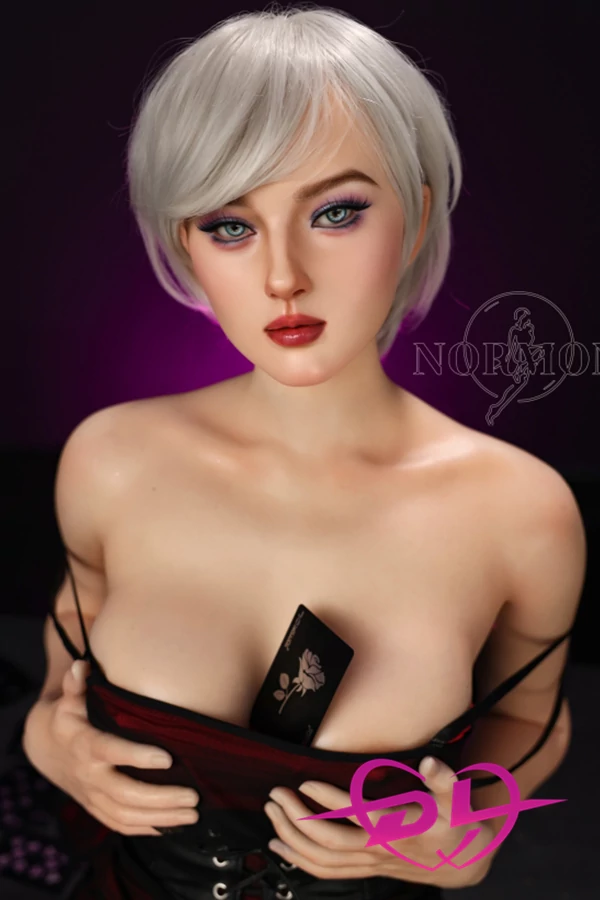 Normon Doll 165cmB D cup Victora 高級 シリコン ダッチワイフ 熟女 ラブドール 銀髪 セックス ドール 等身大 フィギュア  sexdoll