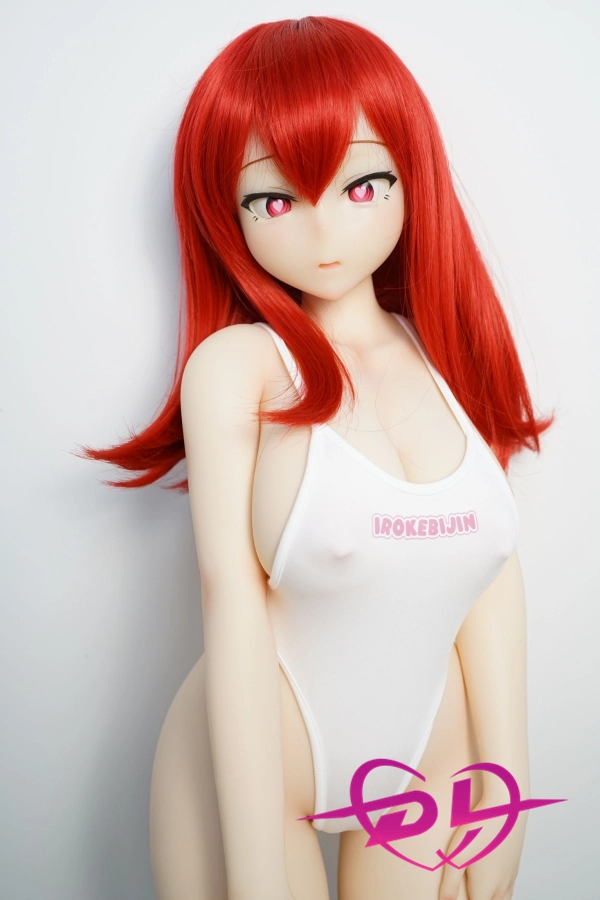 IROKEBIJIN 色氣美人 Akane 90cm F Cup HSS シリコン製 アニメ セックスドール かわいい ２次元 等身 大 リアルドール 巨乳 ミニ 漫画 ダッチワイフ 赤髪