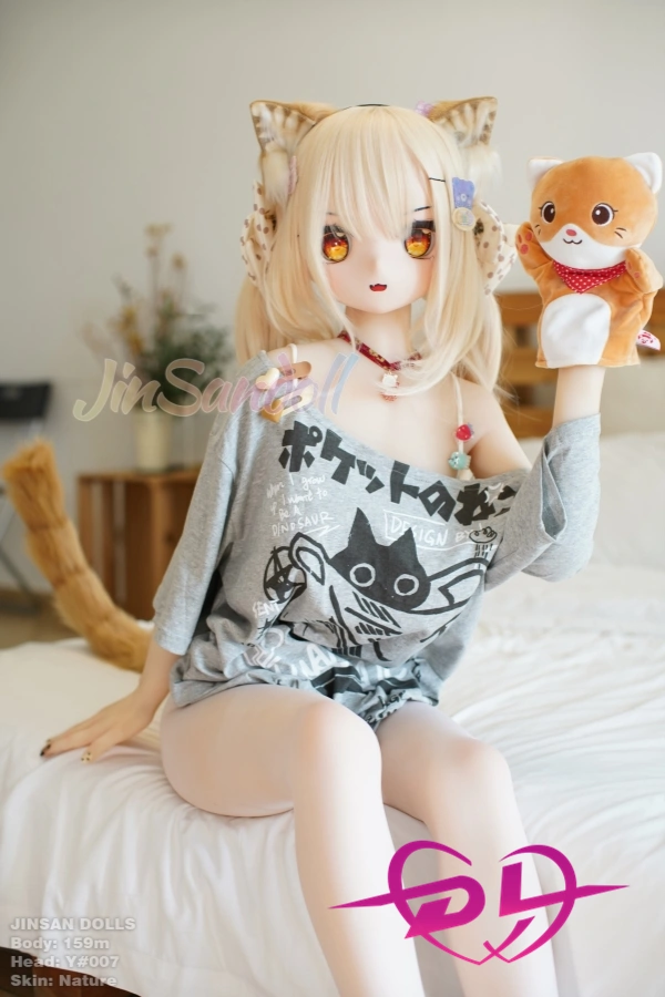WMDOLL Y007 菜々美 JS 159cm C cup かわいい ２次元 PVC頭部+STPE身体 ラブドール アニメ セックスドール 等身 大 ダッチワイフ