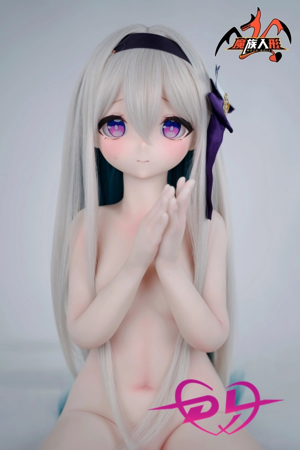 MOZUDoll 魔族人形 萤儿Firefly 85cm  等身 大 ミニ ダッチワイフ 貧乳 シャイ顔 アニメ ラブドール 最新 PVC頭部+TPE身体 ２次元 セックス人形 宣材写真と同じ衣装無料プレゼント