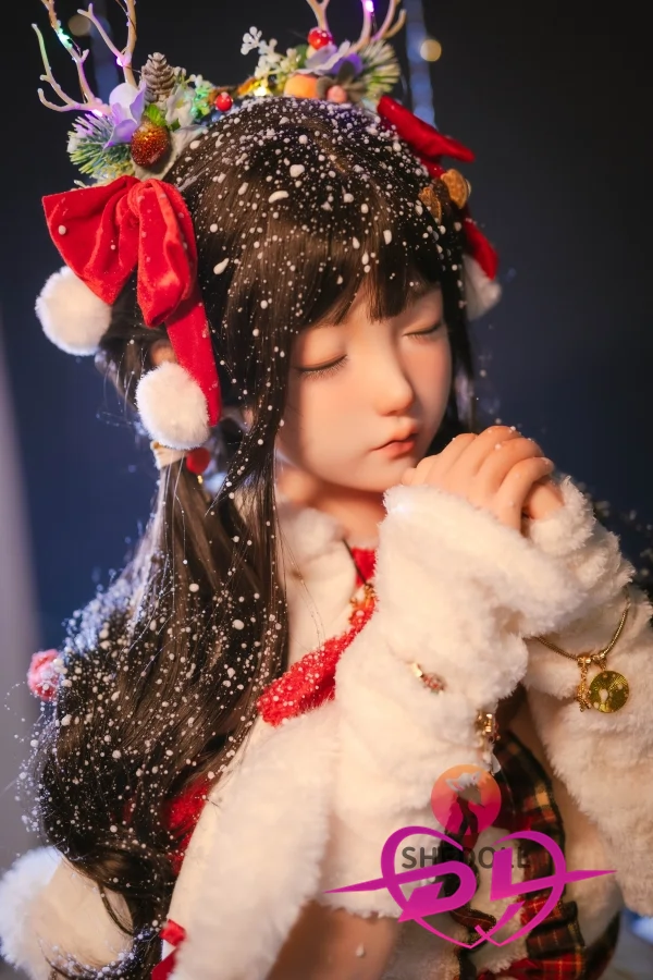 SHEDOLL 148cm D cup 北栀 超 高級 目を閉じる性感 高級シリコン頭部+TPE材質ボディ 等身 大 リアル セックス ドール 巨乳　ラブドール 美人  エッチ ダッチワイフ