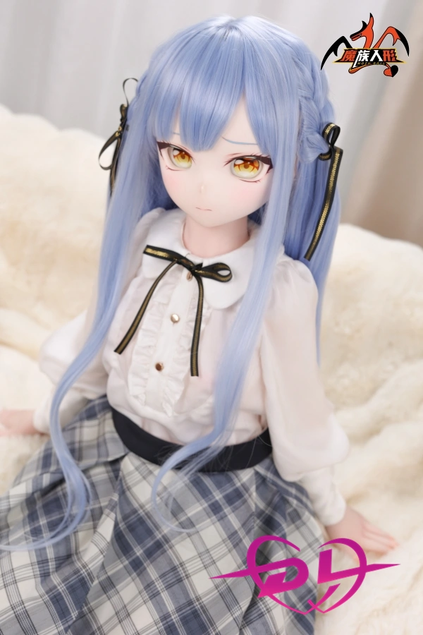 alt="翔子 青い髪 アニメ 人形"