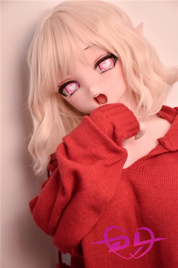 ElsaBabe doll シリコンドール 148cm(M中胸) RAD043 彼女ラブドール 綺麗 赤いセーター ハート目 美人 ダッチワイフ 可愛い娘 かわいいドール