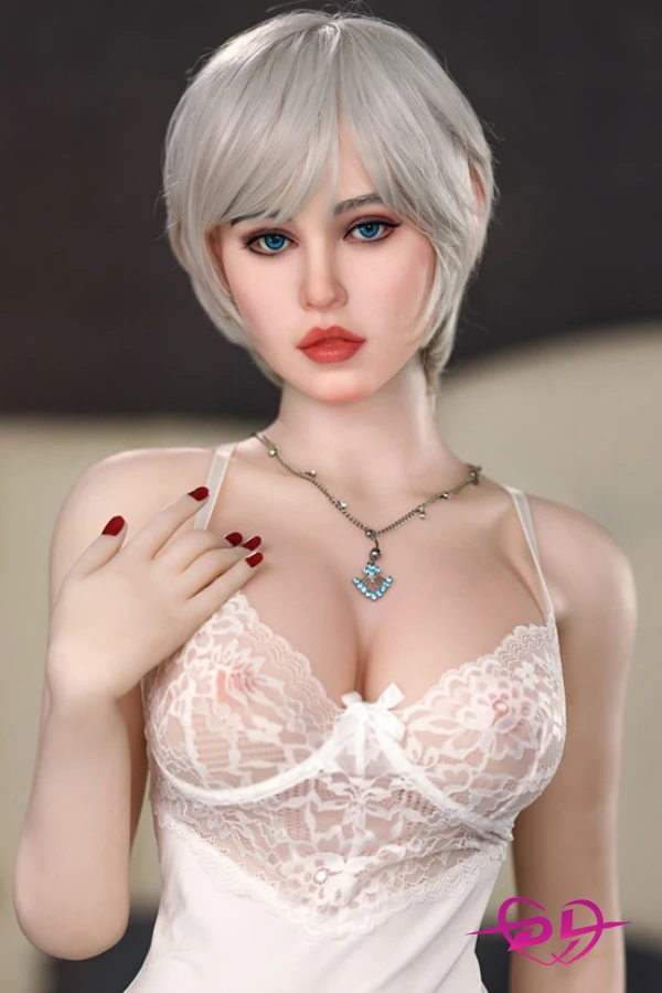 Angelia Irontechdoll S2 159cmPlus G cup シリコン頭部+TPE身体 白い髪 セックス 熟女 ダッチワイフ リアル 等身大 人形 アダルト