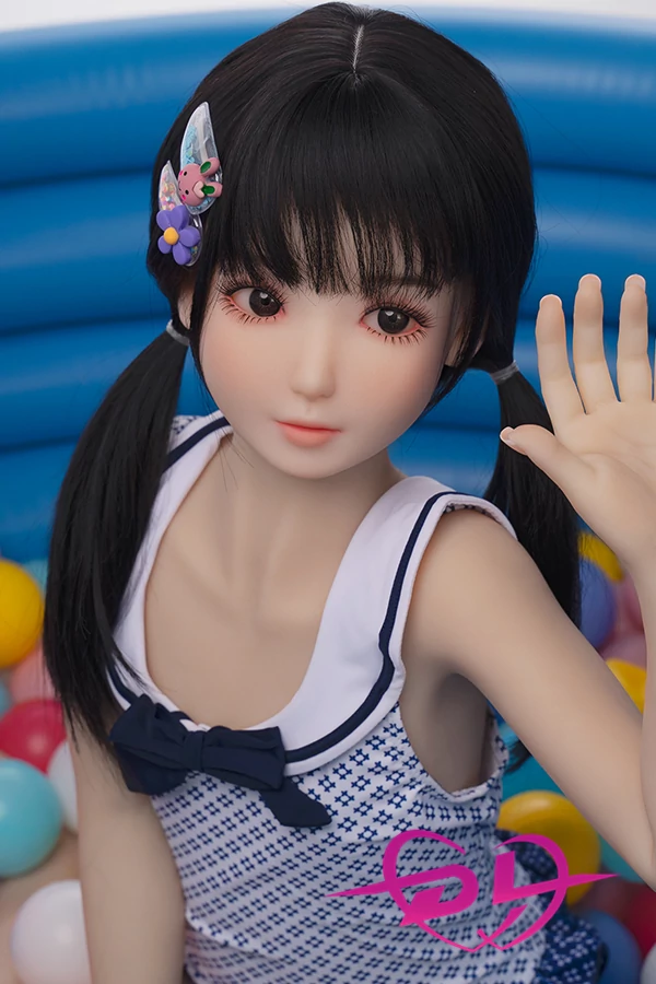 紀子 128cm 平胸 axbdoll#A84 tpe製 極上の可愛さラブドール 競泳 水着