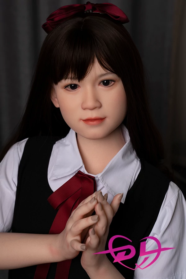 綾乃 151cm A-cup WAXdoll#GE61 シリコン製 制服の童顔少女ラブドール