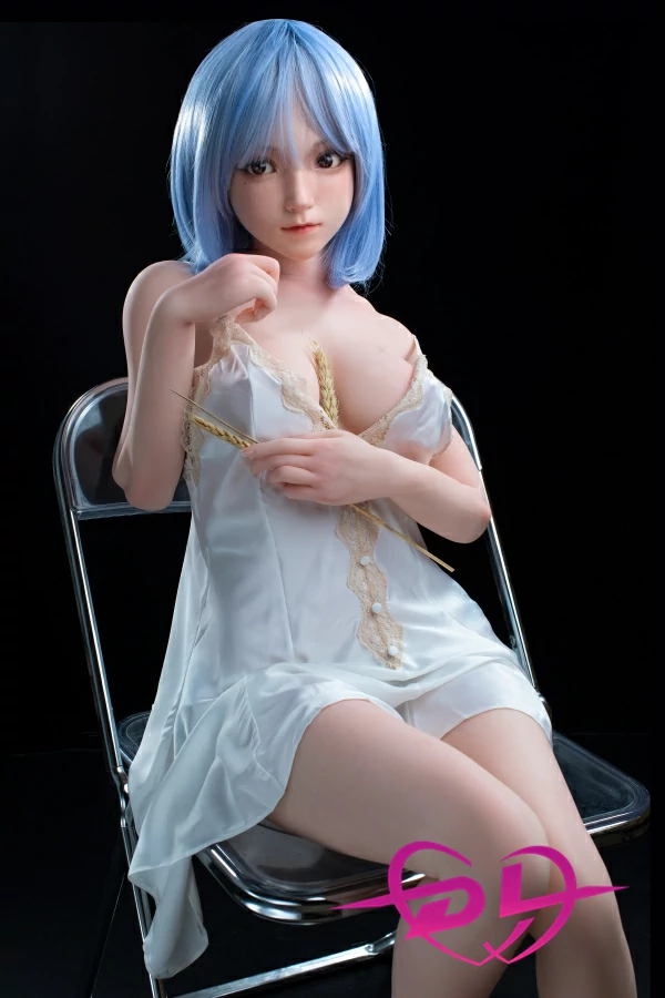 赤毛 美女 ブルー髪ラブドール