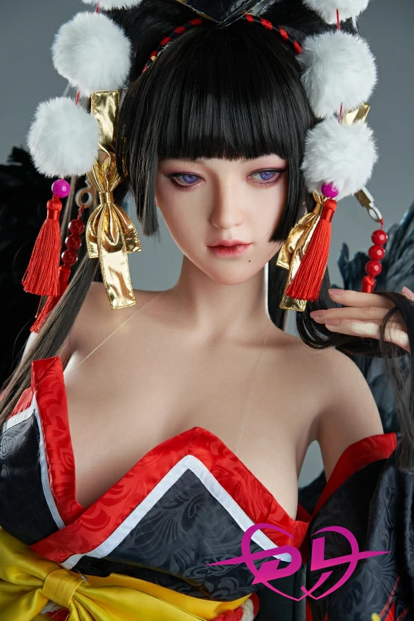 ユミ 165cm大胸 高品質コスプレセックス人形 シリコン ラブドール WAX Doll#GE44