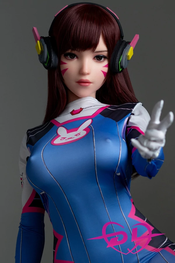 オーバーウォッチ：D.Va Game Lady No.23 167cm D Cup 人気 コスプレ ラブドール キャラ 等身大 ダッチワイフ リアル ドール 高級 シリコン 人形