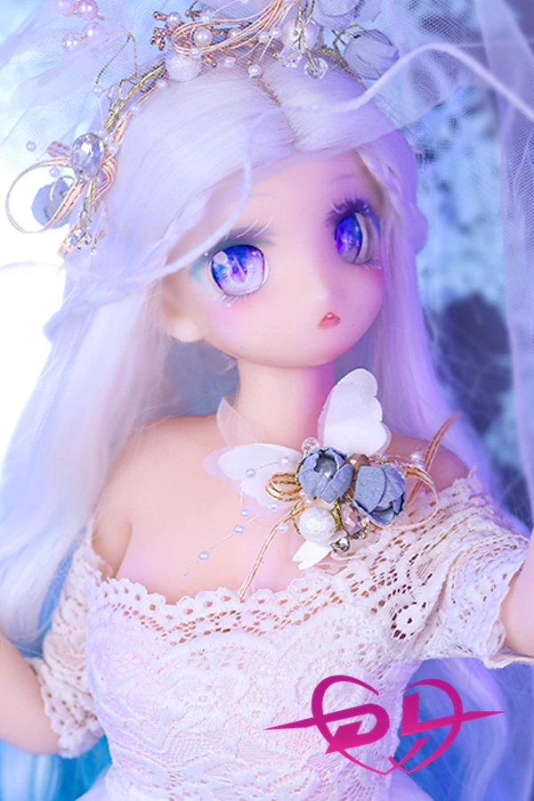63cm A-cup 晶晶 キレカワ系アニメドール シリコン製 MOZU DOLL