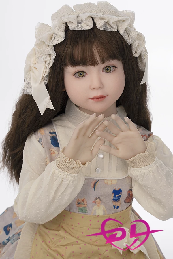 110cm平胸 ルナ 清純 ラブドール AXBドール#GB02 シリコンヘッド＋tpeボディ