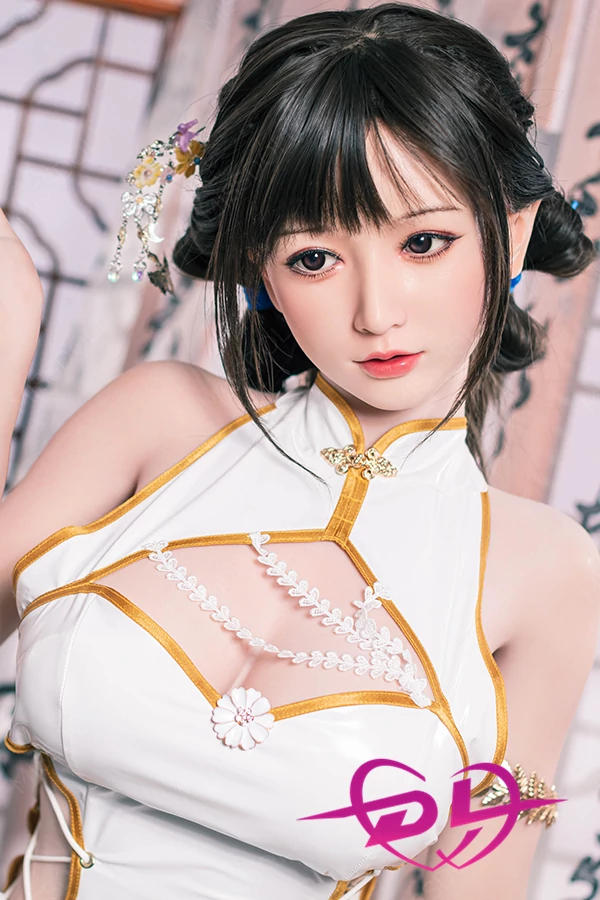 Missdoll（旧bezlya） 2.2CF系列 G007 桔梗 155Mcm F cup チャイナ ドレス 巨乳 ラブドール 高級 シリコン ドール 美しい セックス ドール 本物の皮膚メイク付き