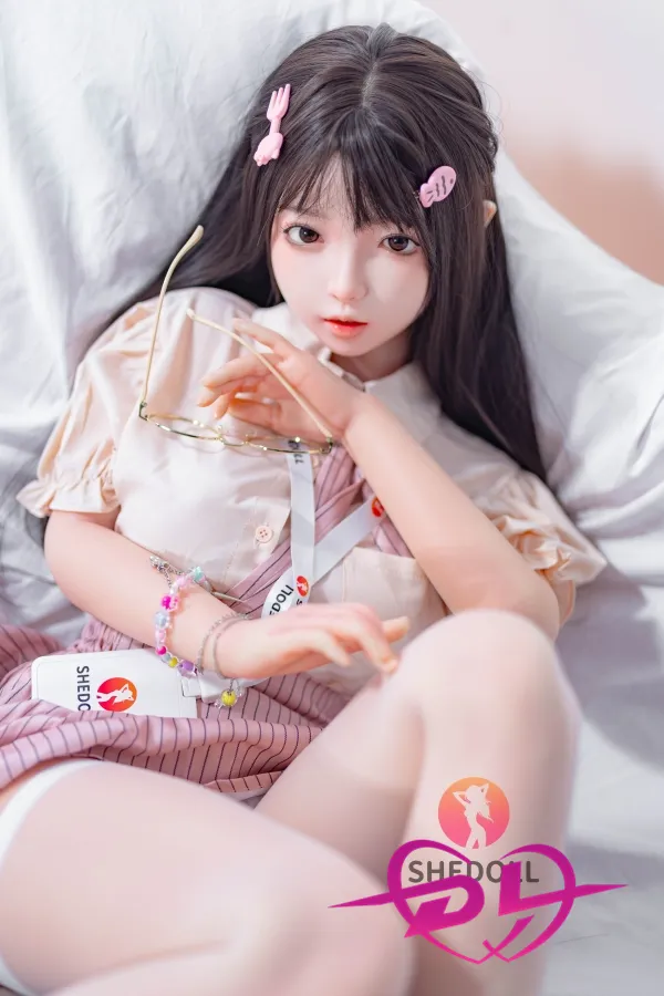 SHEDOLL 洛小夕 148cm D cup かわいい ラブドール リアル 美  等身 大 ダッチワイフ 巨乳 セックス 人形 シリコンヘッド＆TPEボディ 高級   ドール
