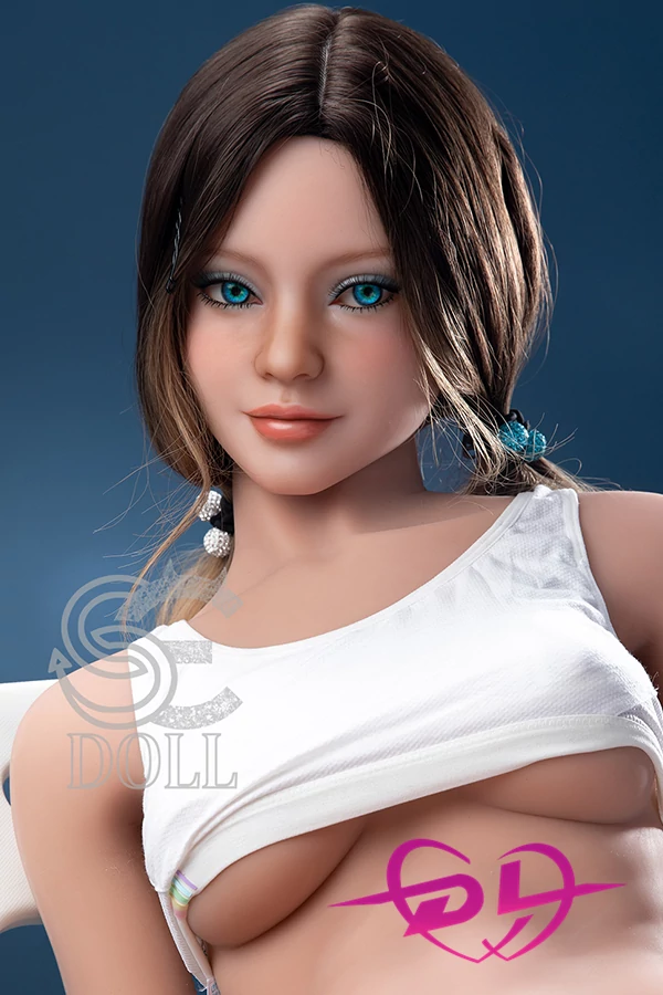 Connie 166cm tpe製 B-Cup SEDOLL#098 ブルー瞳リアルダッチワイフ