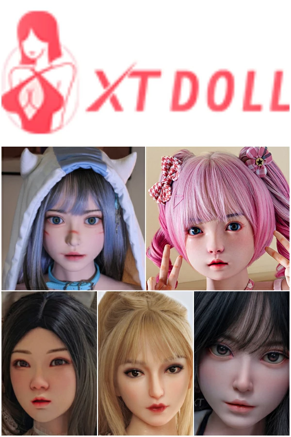 xtdoll セックス 人形 ヘッド販売 口開閉+模擬口腔選択可能 高級 シリコン ラブドール ヘッド